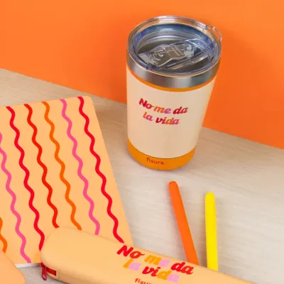 Vaso termo "No me da la vida” - Happyideas.com