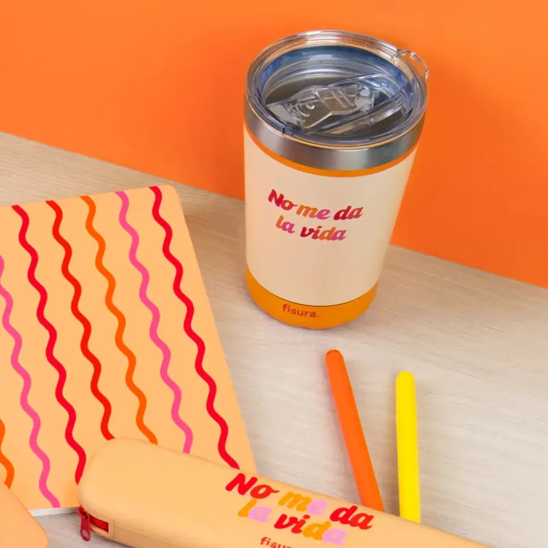 Vaso termo "No me da la vida” - Happyideas.com