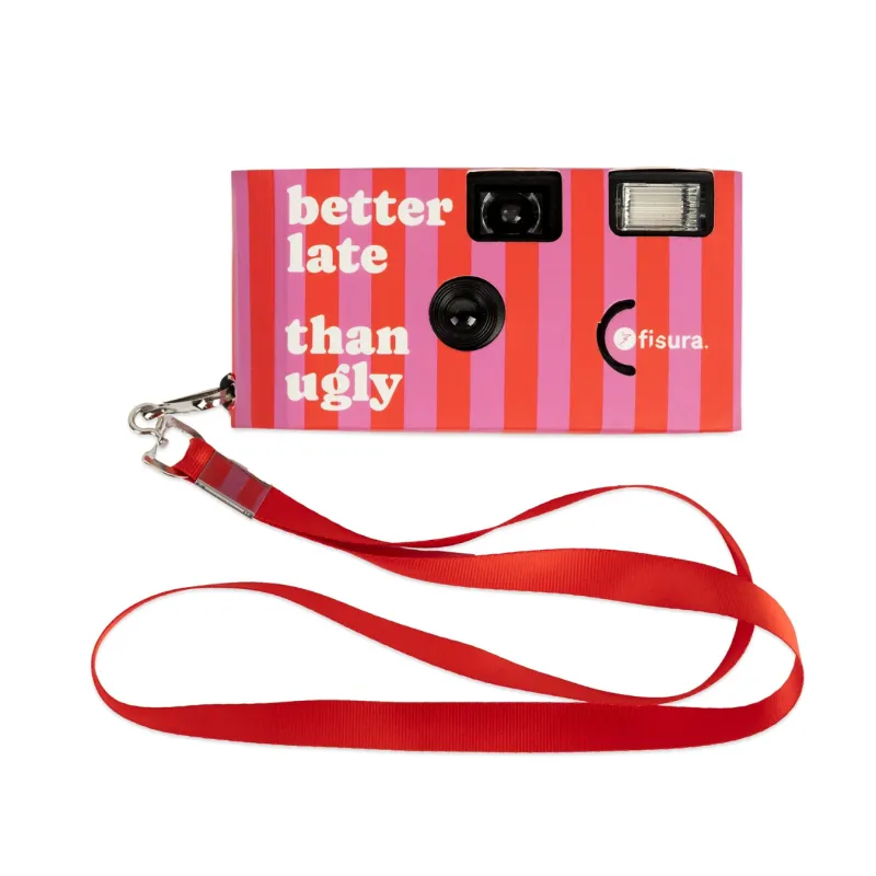 Cámara desechable “Better late than ugly” | Happyideas