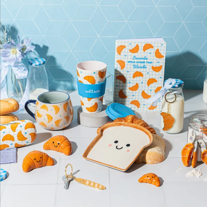 Taza Croissants Mini: taza bonita de desayuno | Happyideas