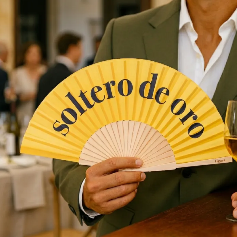 Abanico "Soltero de oro" | Happyideas