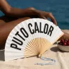 Abanico “Puto Calor” Blanco | Happyideas