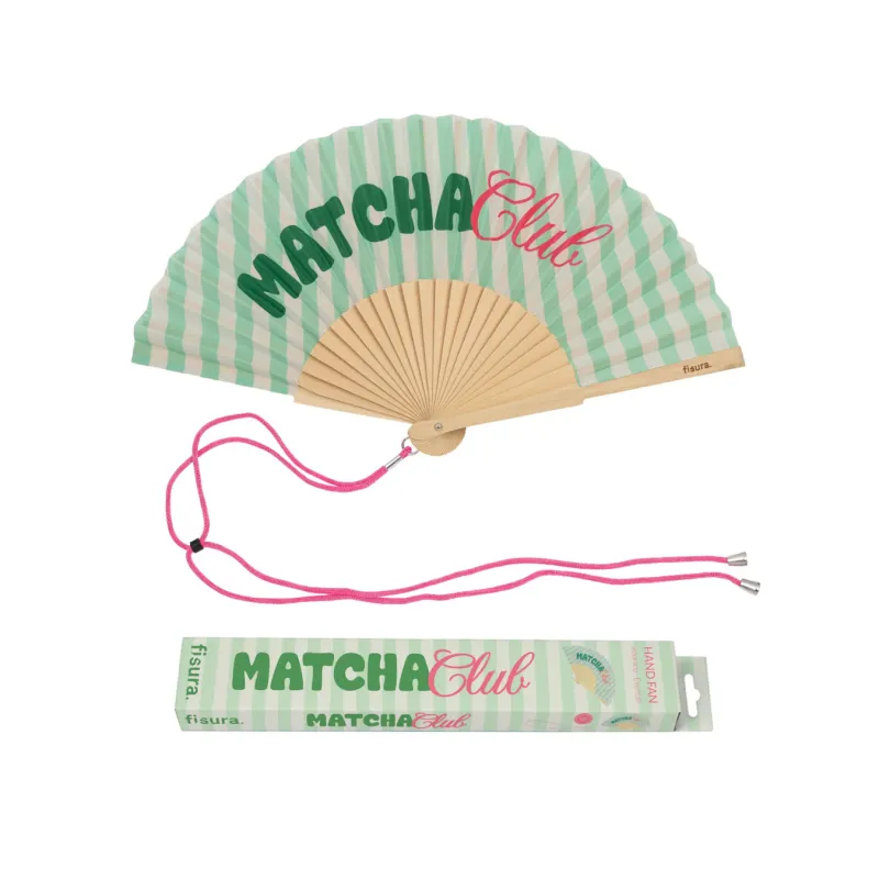 Abanico “Matcha club” | Happyideas