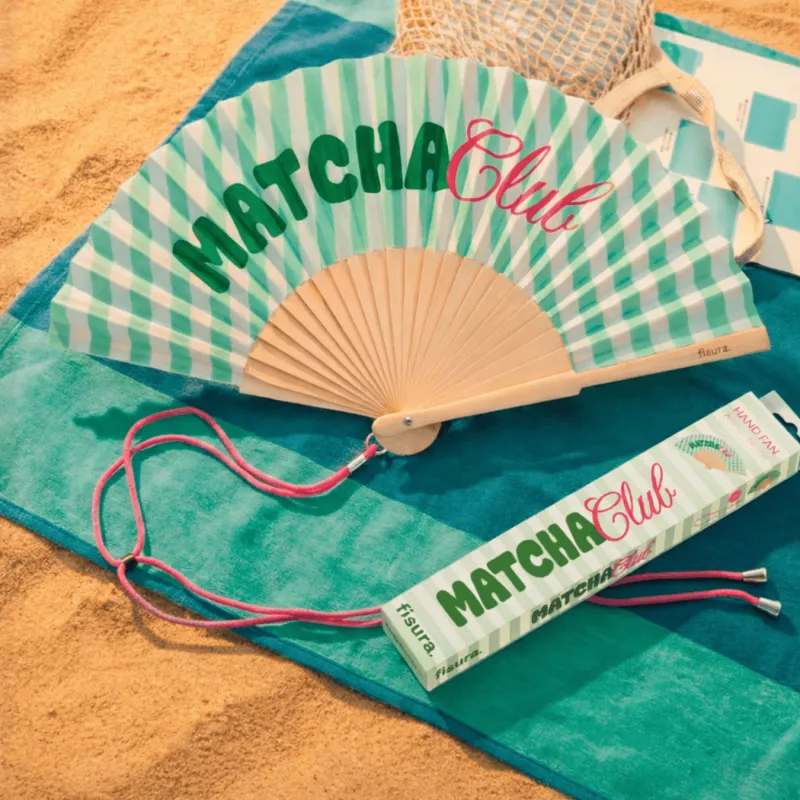 Abanico “Matcha club” | Happyideas