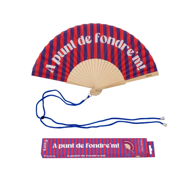 Abanico “A punt de fondre’m” | Happyideas