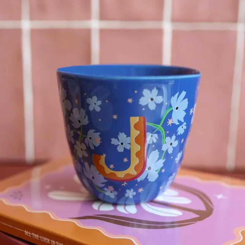 Cup Letter J | Happyideas