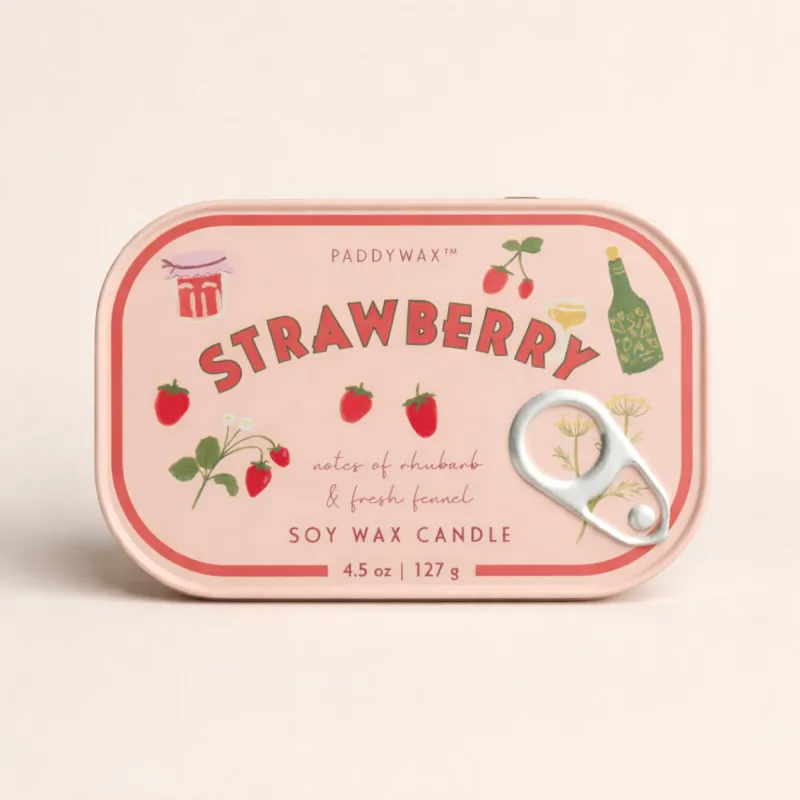 Vela en lata Fresas: vela aromática original | Happyideas