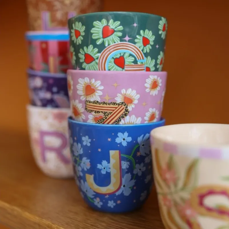 Cup Letter J | Happyideas