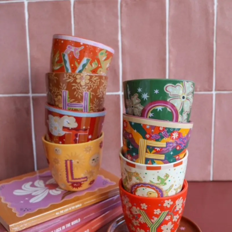 Cup Letter L | Happyideas