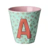 Melanin Tumbler letter A - Two tones | Happyideas