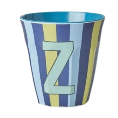 Vaso de melamina con letra Z | Happyideas