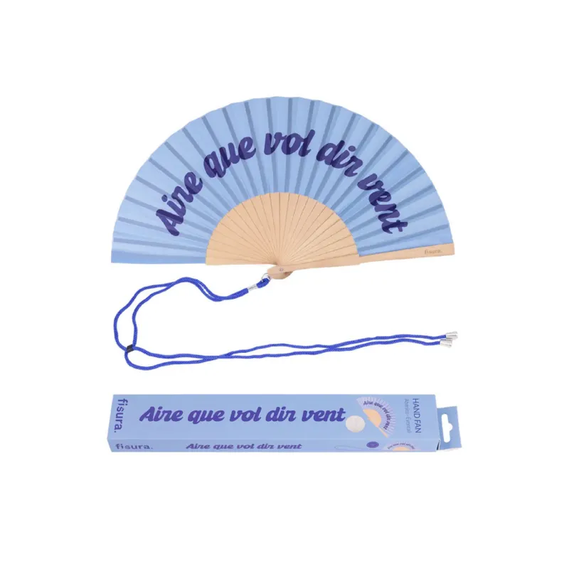 Abanico “Aire que vol dir vent” | Happyideas