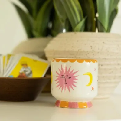Vela aromática de cerámica Sun Orange Blossom | Happyideas