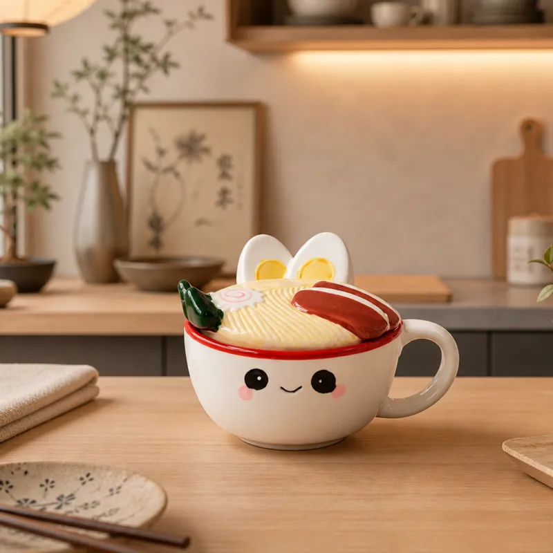 Foodiemals Ramen Mug - Happyideas.com