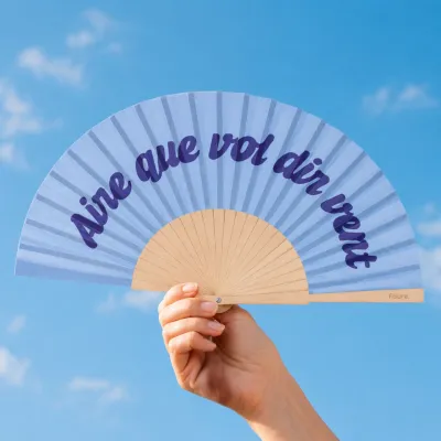 Abanico “Aire que vol dir vent” | Happyideas