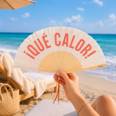 Abanico Qué calor: abanico divertido | Happyideas
