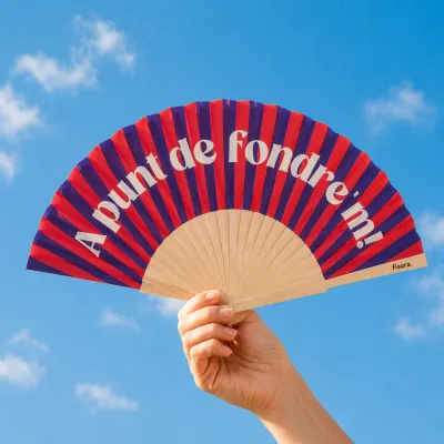 Abanico “A punt de fondre’m” | Happyideas