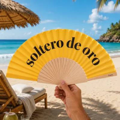 Abanico "Soltero de oro" | Happyideas