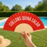 Abanico Collons quina calor divertido | Happyideas