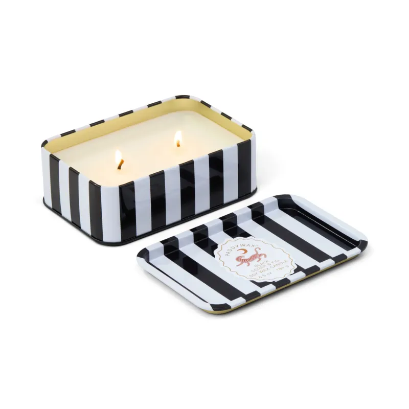 Tiger Tin Candle - Happyideas.com