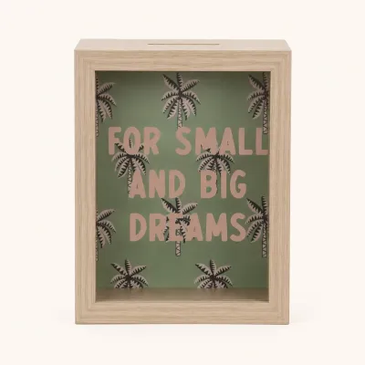 Palm piggy bank - Happyideas.com