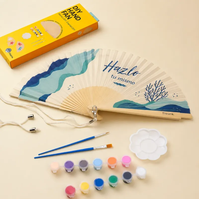 Abanico para Pintar DIY – Kit de Manualidades| Happyideas