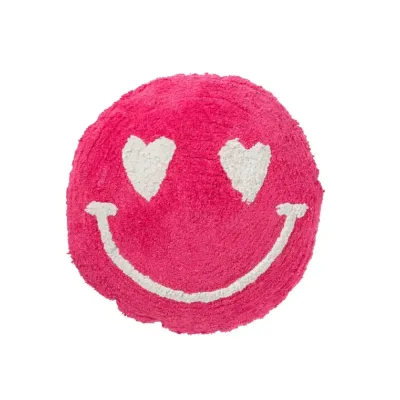 Cojín Smiley Rosa | Happyideas