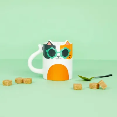 Taza Calico Cool Cat 350 ml. | Happyideas