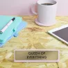 Placa Escritorio Queen of Everything | Regalo Original Mujer