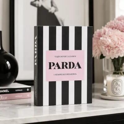 Álbum de Fotos Libro Decorativo Parda | Happyideas
