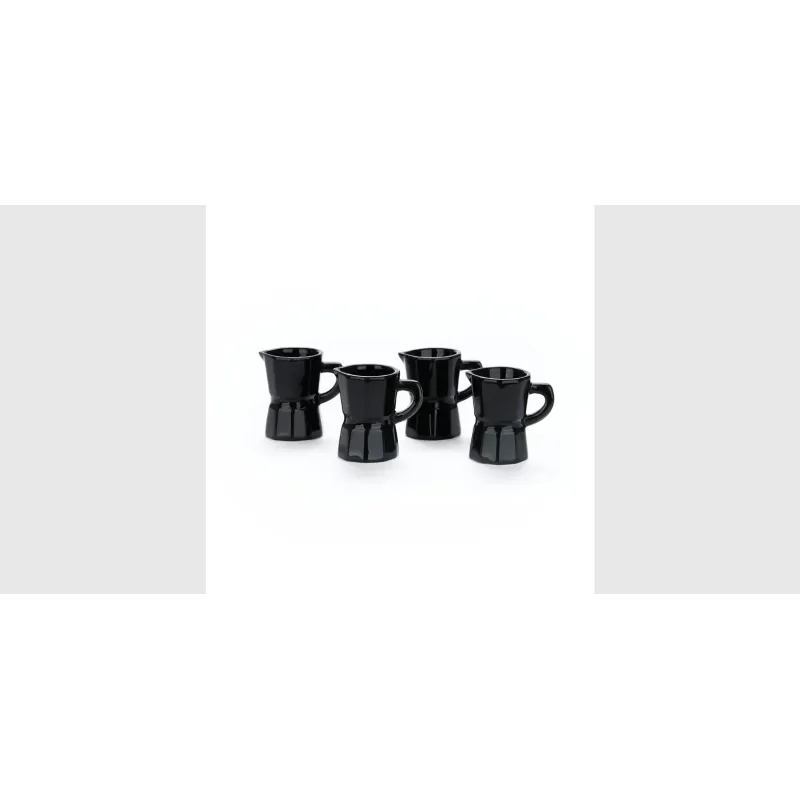 Set 4 Tazas Espresso Moka Black | Balvi