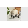 Set 4 Tazas Espresso Moka Black | Balvi