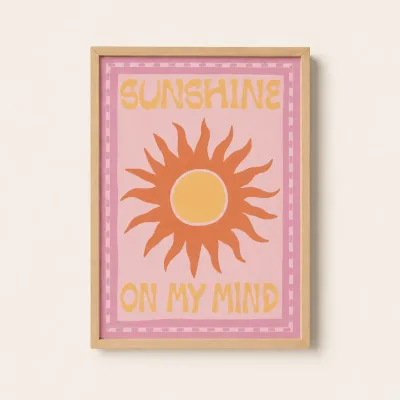 Cuadro Boho Sunshine | Happyideas