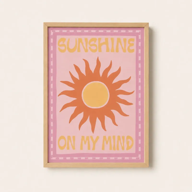 Cuadro Boho Sunshine | Happyideas