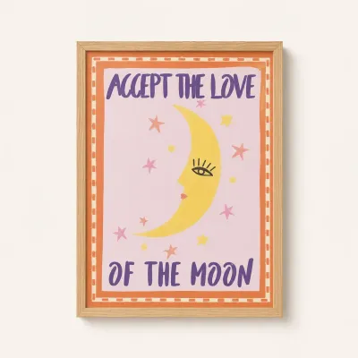 Cuadro Boho Accept The Love | Happyideas