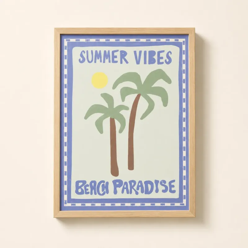 Cuadro Boho Beach Paradise | Happyideas