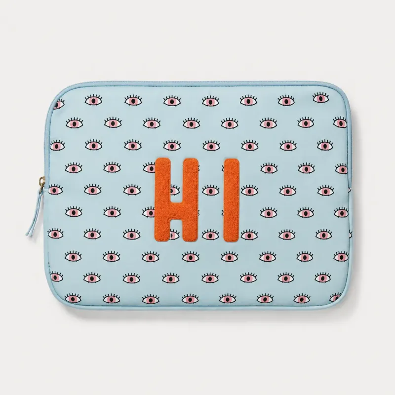 Laptop Sleeve Eyes Hi | Happyideas