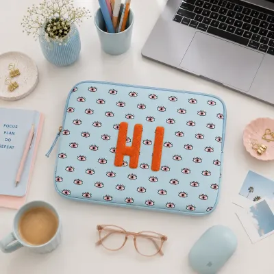 Funda Ordenador Ojos Hi | Happyideas