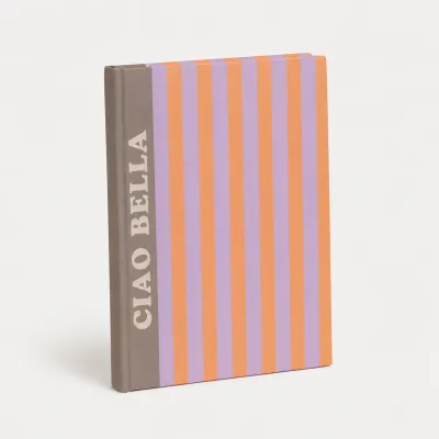 Libreta Rayas Ciao Bella | Happyideas