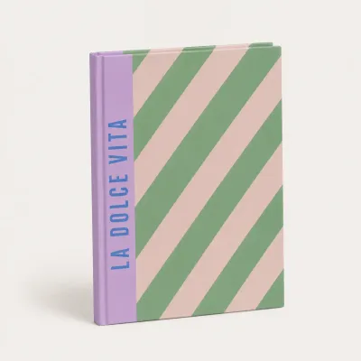 Libreta Rayas La Dolce Vita | Happyideas