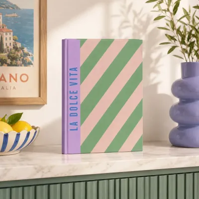 Libreta Rayas La Dolce Vita | Happyideas