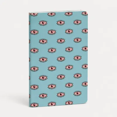 Libreta Tela Ojos | Happyideas