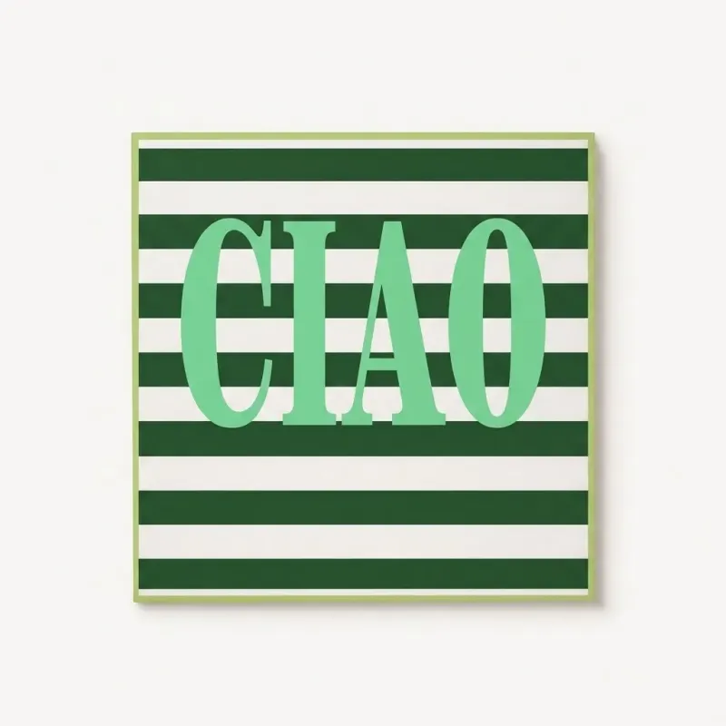 Cuadro Rayas Ciao | Happyideas