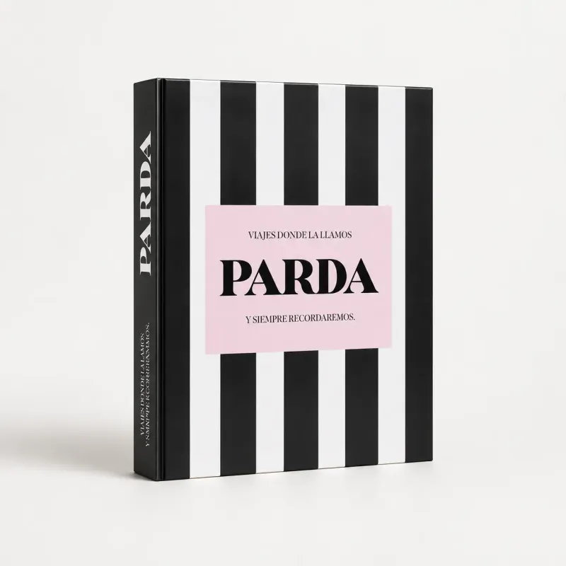 Parda Decorative Book-Shaped Photo Album