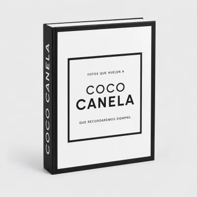 Álbum de fotos libro Coco Canela