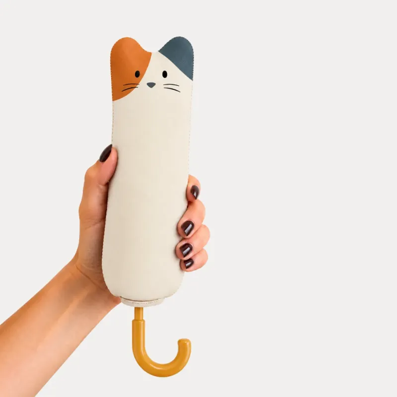 Umbrella Meow Orange | Happyideas