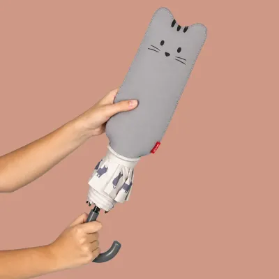 Paraguas Meow gris | Happyideas