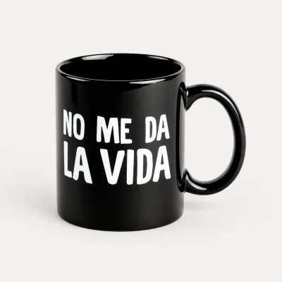 Taza No me da la vida: taza divertida | Happyideas