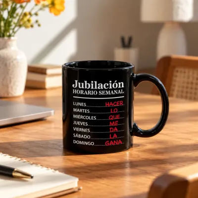 Retirement Mug with Weekly Timetable | Happyideas