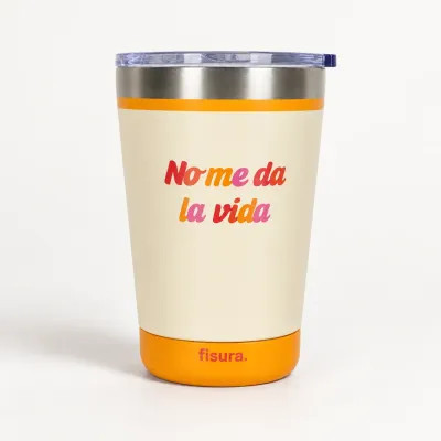 Vaso termo "No me da la vida” - Happyideas.com
